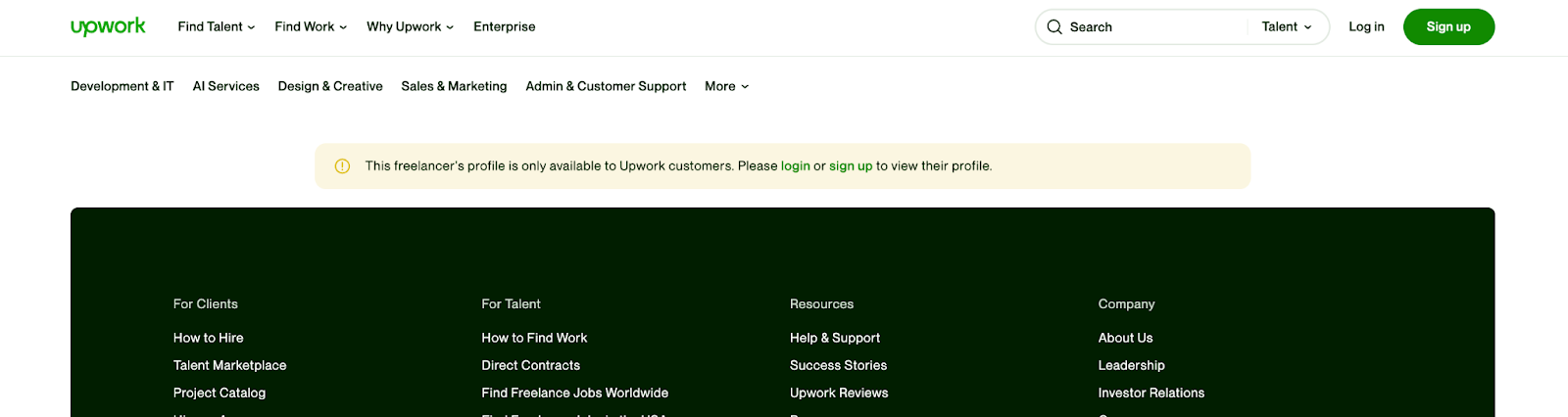 Set Your Profile Visibility – Upwork Customer Service & Support