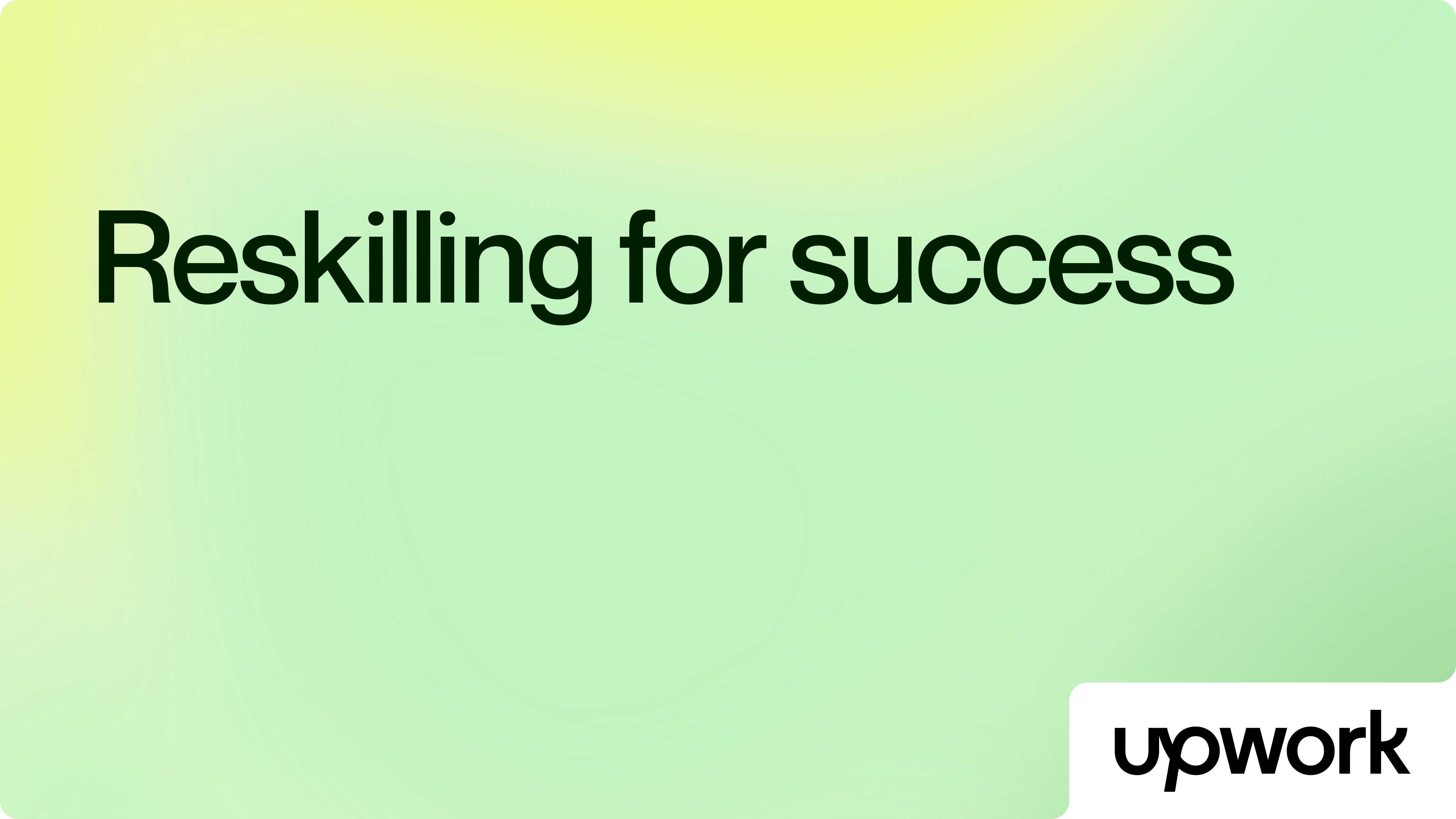 Reskilling for Success