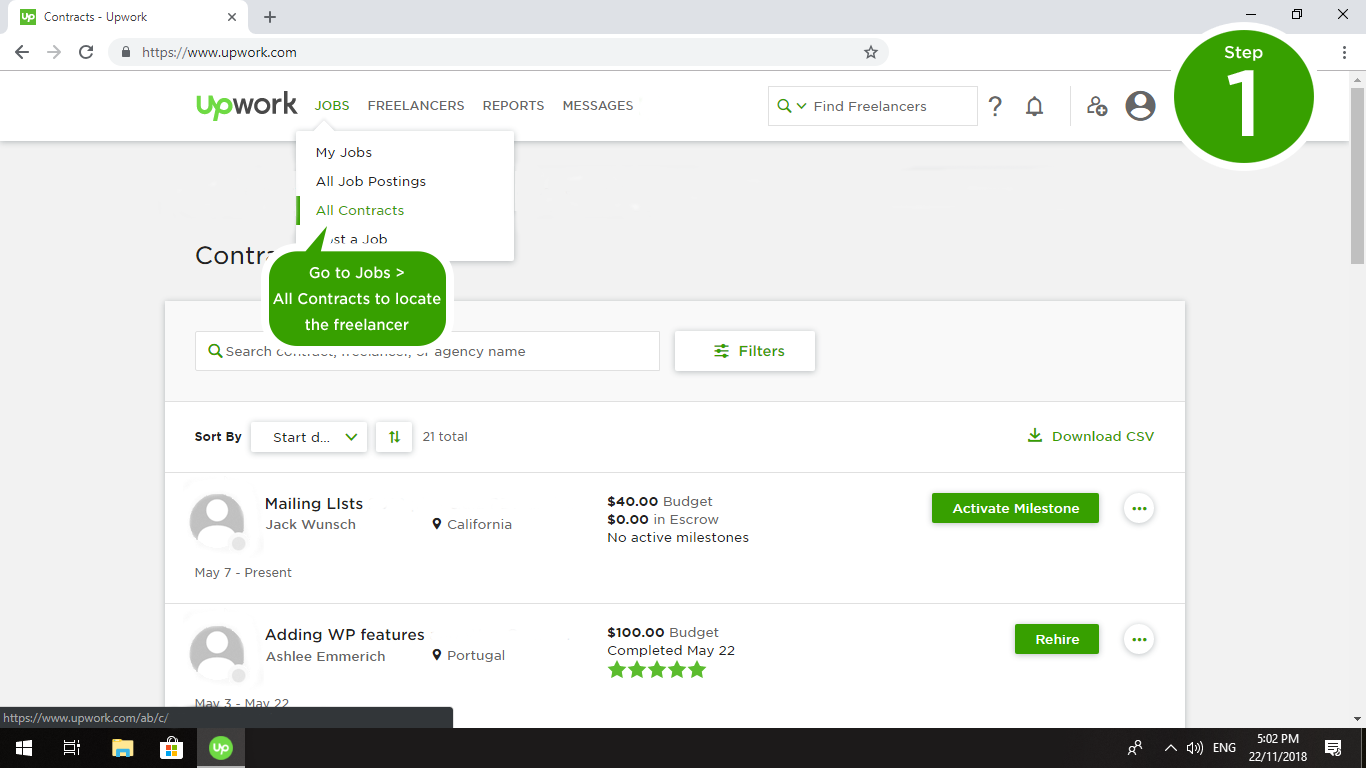 Pay for Hourly Contracts Upwork Customer Service & Support Upwork Help